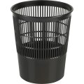 Корзина для мусора офисная 14л пластик, черная Luscan 'КР510