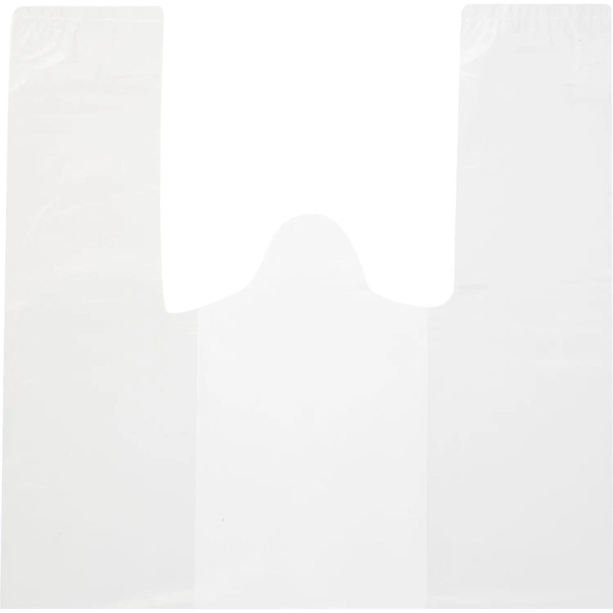 Пакет-майка на бутыль 19л ПНД, 32+20x68см, прозр, 18мкм, 100шт./уп