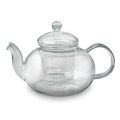 Чайник заварочный 1000мл стекл. ЛИПОВЫЙ ЦВЕТ со стеклянным ситом (TP075)