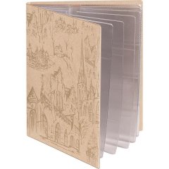 Визитница настольная на 256 визиток Комус,ПВХ, бежевый ,2376-115