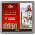 Карандаши пастельные GIOCONDA SOFT 8829 48цв/наб мет.короб 8829048001PL