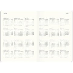 Ежедневник датированный 2026 IF 14х20см 176л, тв с рез, Explore I1715/black