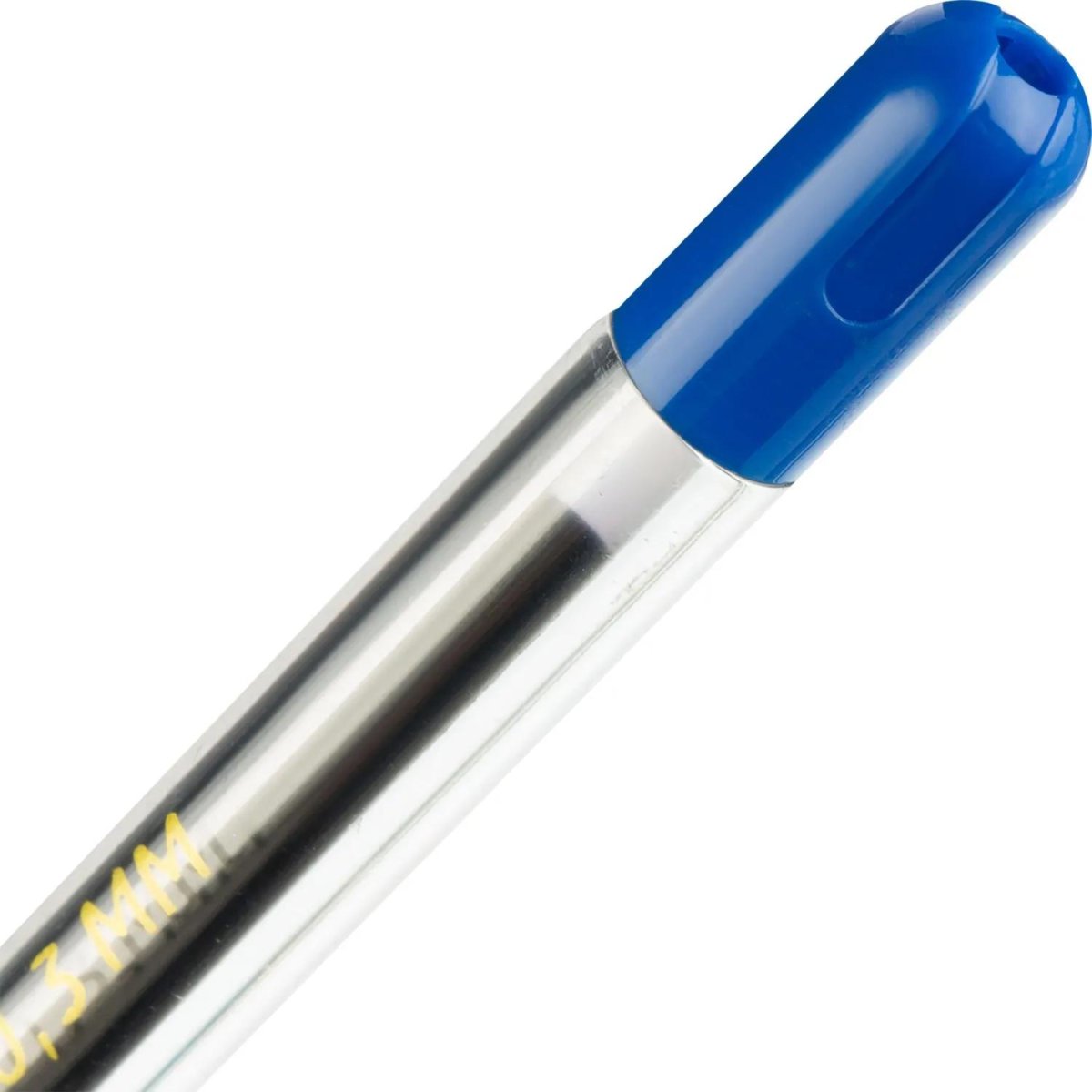 Ручка шариковая неавтом. Attache GOLDY TIP дш0,5мм лин0,3мм син, манж,прозр