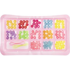 Набор бусин и бисера 21x13x2 см МУЛЬТИ АРТ BEADSET-MUART