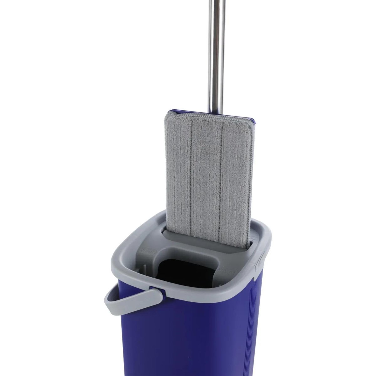 Комплект для уборки Luscan (швабра, ведро с отжимом 4 л, 2 насадки МОП)