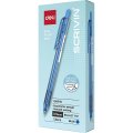 Ручка шариковая автомат. Deli SCRIVIN EQ105-BL,пул.нак 0,5,тонир корп,син