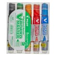 Набор маркеров для белых досок PILOT WBA-VBM-M-S5 набор 5цв