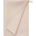 Полотенце кухонное 50х70 см (набор 2 шт.) ваф. 100% лен, бежевый