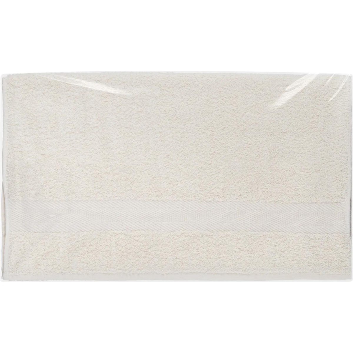 Набор полотенец махровых бордюр 440 г/м2, 70х140 кремовый, 5шт