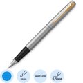 Ручка перьевая JOTTER STAINLESS STEEL GT, синий картр.1,0мм2030948 Франция