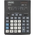 Калькулятор настольный Attache CDB1601-BK 16-разрядный черный 205x155x35 мм