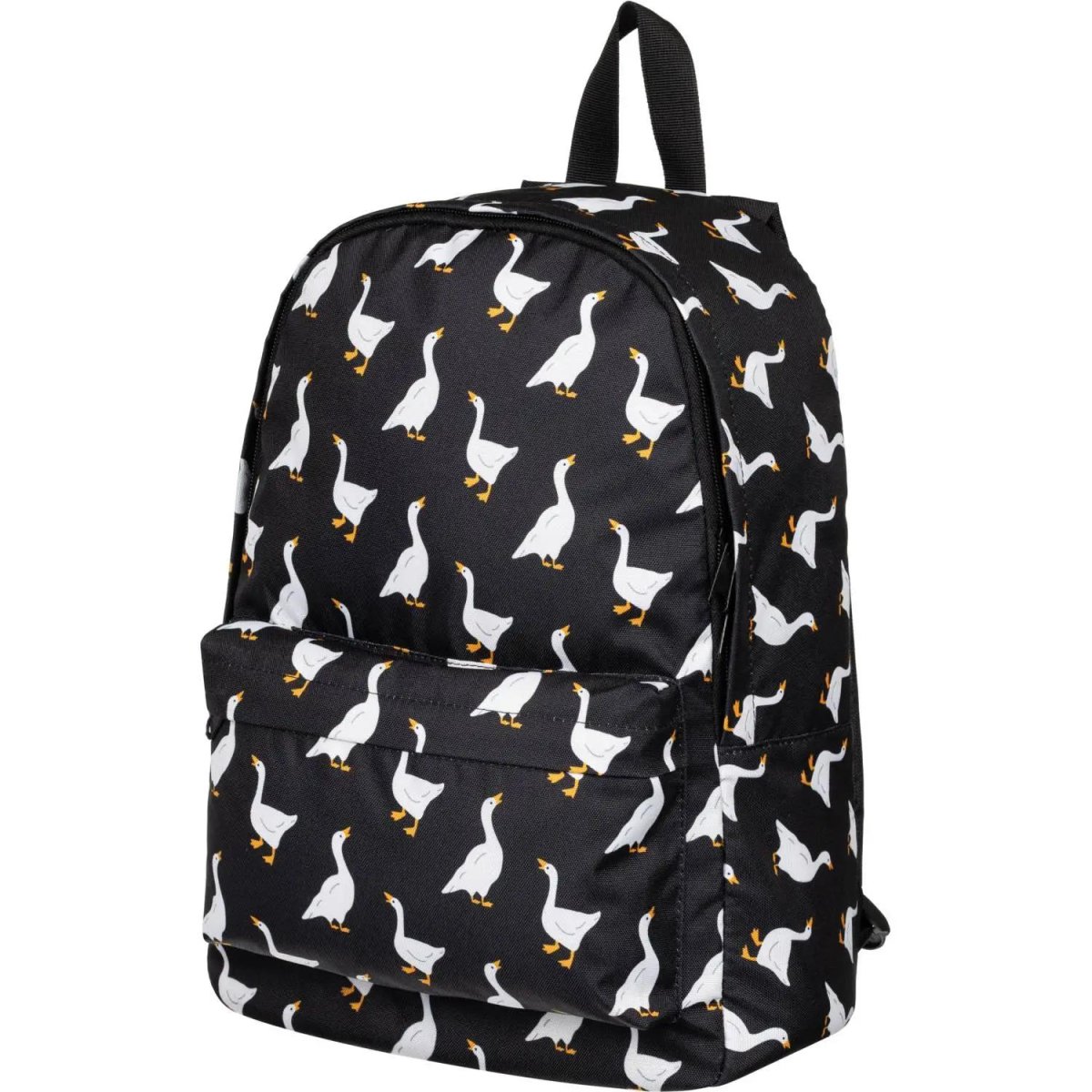 Рюкзак школьный Комус Класс  Light Гуси, черный, 1 отд