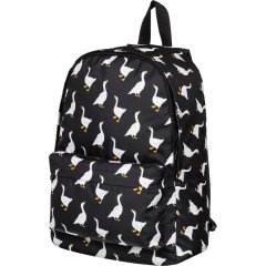 Рюкзак школьный Комус Класс  Light Гуси, черный, 1 отд