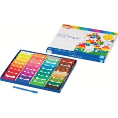 Пластилин классический Гамма КЛАССИЧЕСКИЙ 36 цв,со стеком,к/к 720г,281037