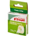 Клейкая лента канцелярская Комус 15x33