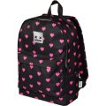 Рюкзак школьный Комус Класс Shape, Сердечки, Черный, 1 отд
