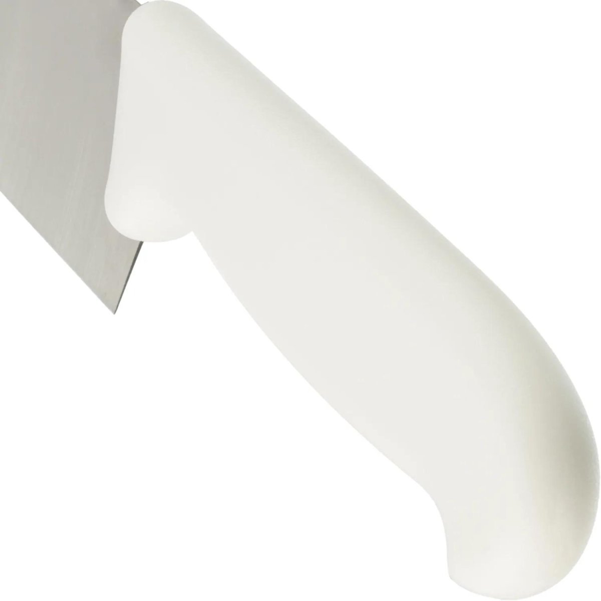 Нож поварской лез 300 мм  толщ 2 мм  3Cr13  белая пластиковая ручка