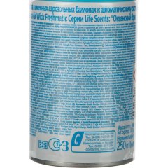 Баллон сменный для автоосвежителя Air Wick Life Scents:Океанск бриз, 250мл