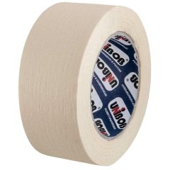 Клейкая лента малярная Unibob 50мм х 50м, креппированная