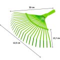 Грабли веерные Palisad металл 22 зуба 42.5 см без черенка