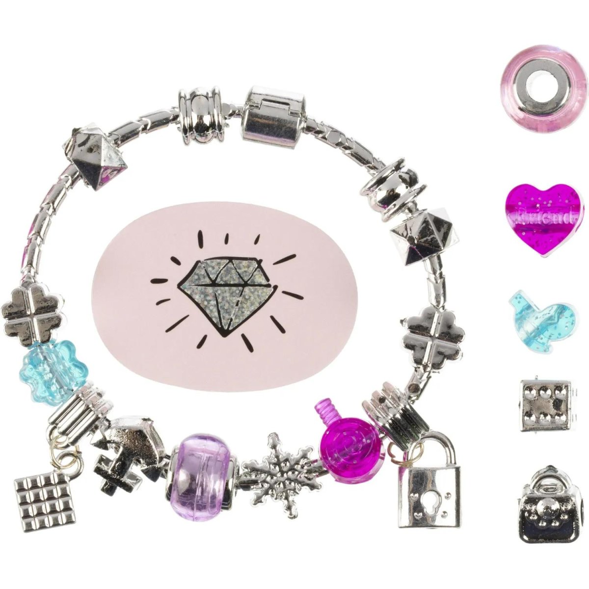 Набор для изгот. украш с шармами МУЛЬТИ АРТ  BEADSET-ML2/BEADSET-ML2 (192)