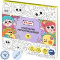 Пластилин мягкий восковой Комус Класс Миники 12 цв/наб, 180 г, со стеком