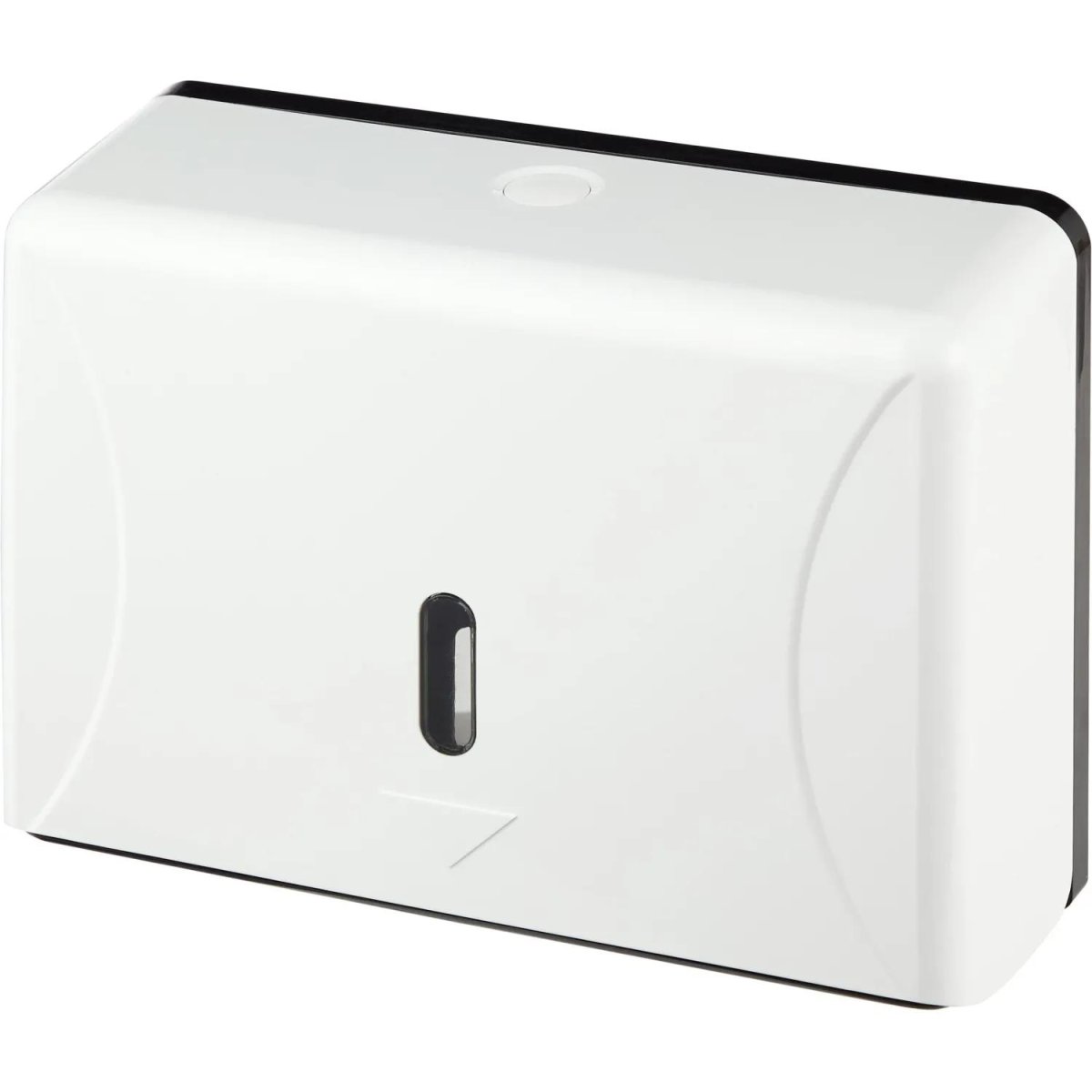 Диспенсер для полотенец лист.10х26х18,5 см. пластик, белый