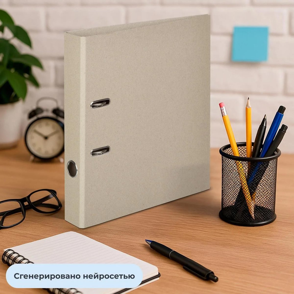 Папка-регистратор Отчет-Архив картон, б/мет.уг, 50мм