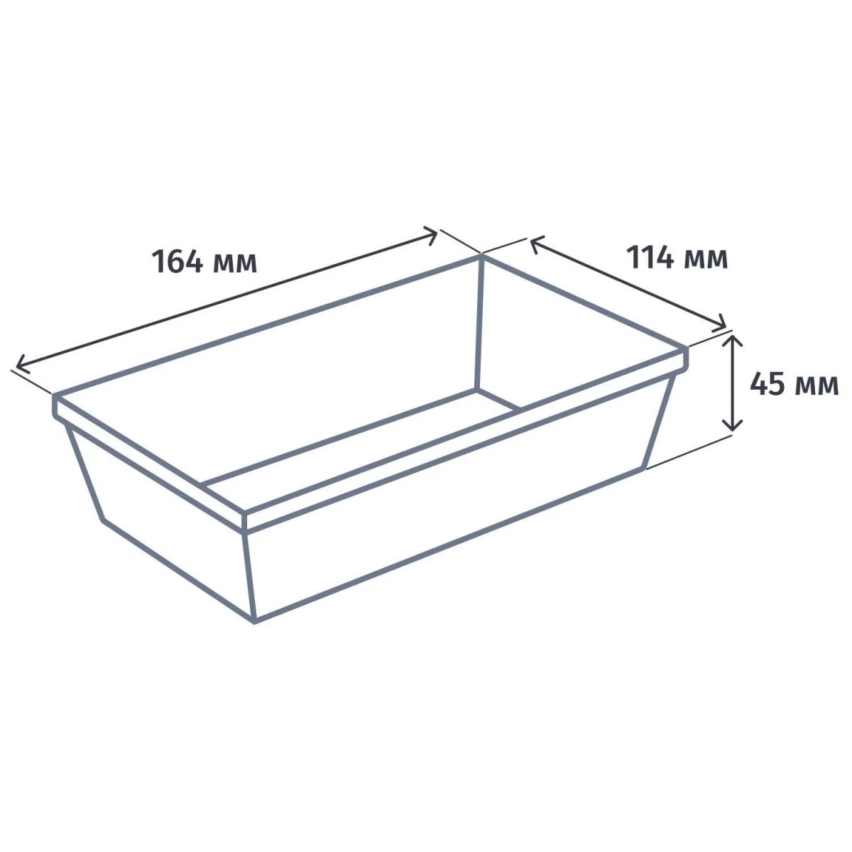 Контейнер (упаковка) ECO OPSALAD  500, крафт, 600шт/кор