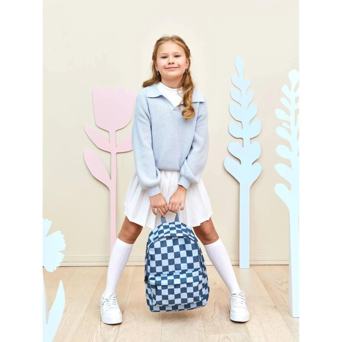 Рюкзак школьный Комус Класс  Light Шахматка,, 1 отд