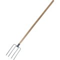 Вилы 4-х рогие навозные сварные с черенком 1 сорт_СИ-01836