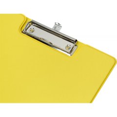 Папка-планшет с зажимом и крышкой Attache Bright colours A4 желтый