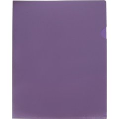 Папка уголок Attache Metallics А4 200мкм 4шт/уп (срн/зел/сер/син)