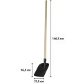 Лопата совковая ЛСП с черенком