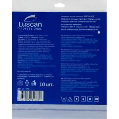 Салфетки хозяйственные Luscan Professional BESTQUICK 38х40 см голуб 10шт/уп