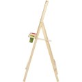 Мольберт напольный Хлопушка Комус Арт 60х135см, одностор., 2 стакана