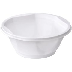 Миска одноразовая 600мл, белая, ПП, 50 шт/уп