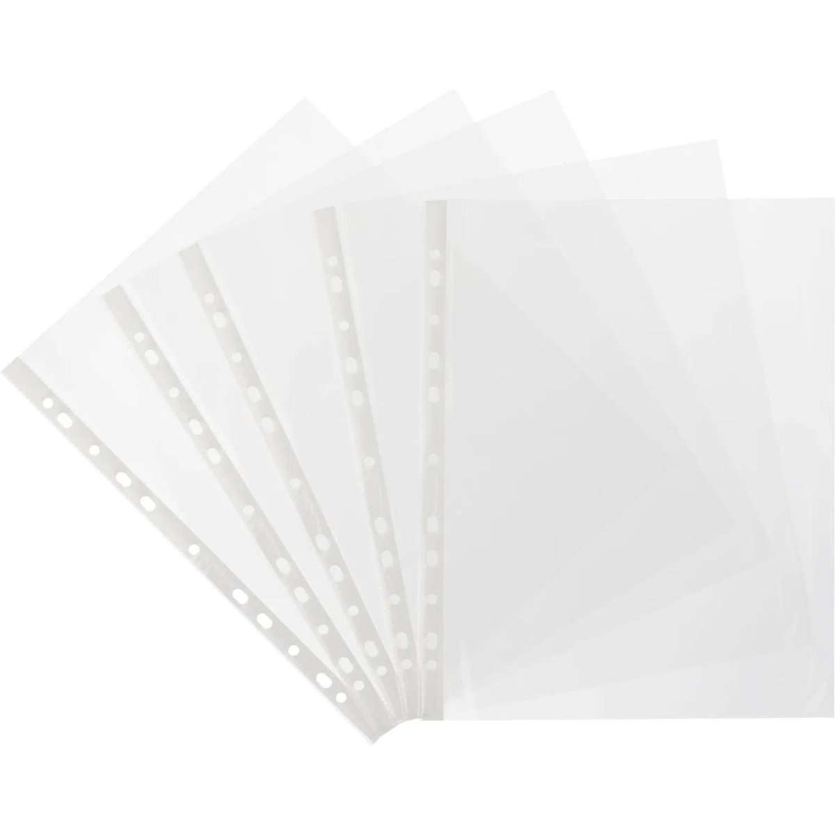 Файл-вкладыш А4, 40мкм, Attache, с перфорацией, гладкий 100 шт/уп