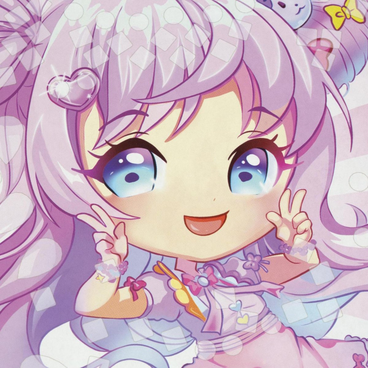 Мозаика кристальная 17x23см зажигательн.Аниме, наб МУЛЬТИ АРТ CRYST-PINTAN1