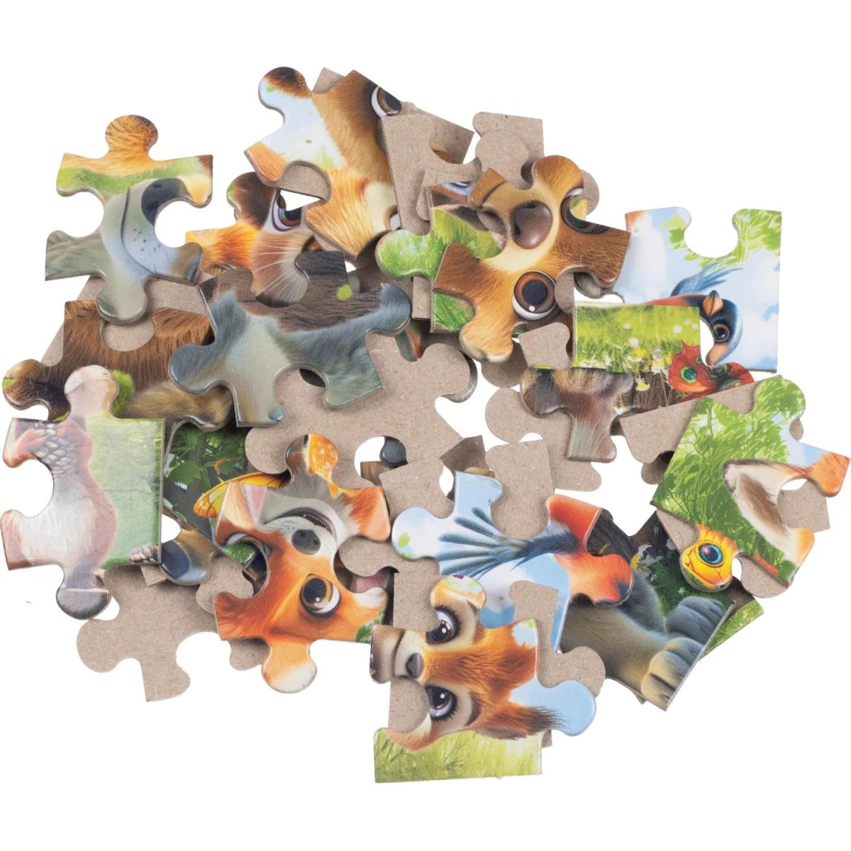 Пазл микс №13, классические в коробке. 35 эл-тов. Умные игры 32шт/уп