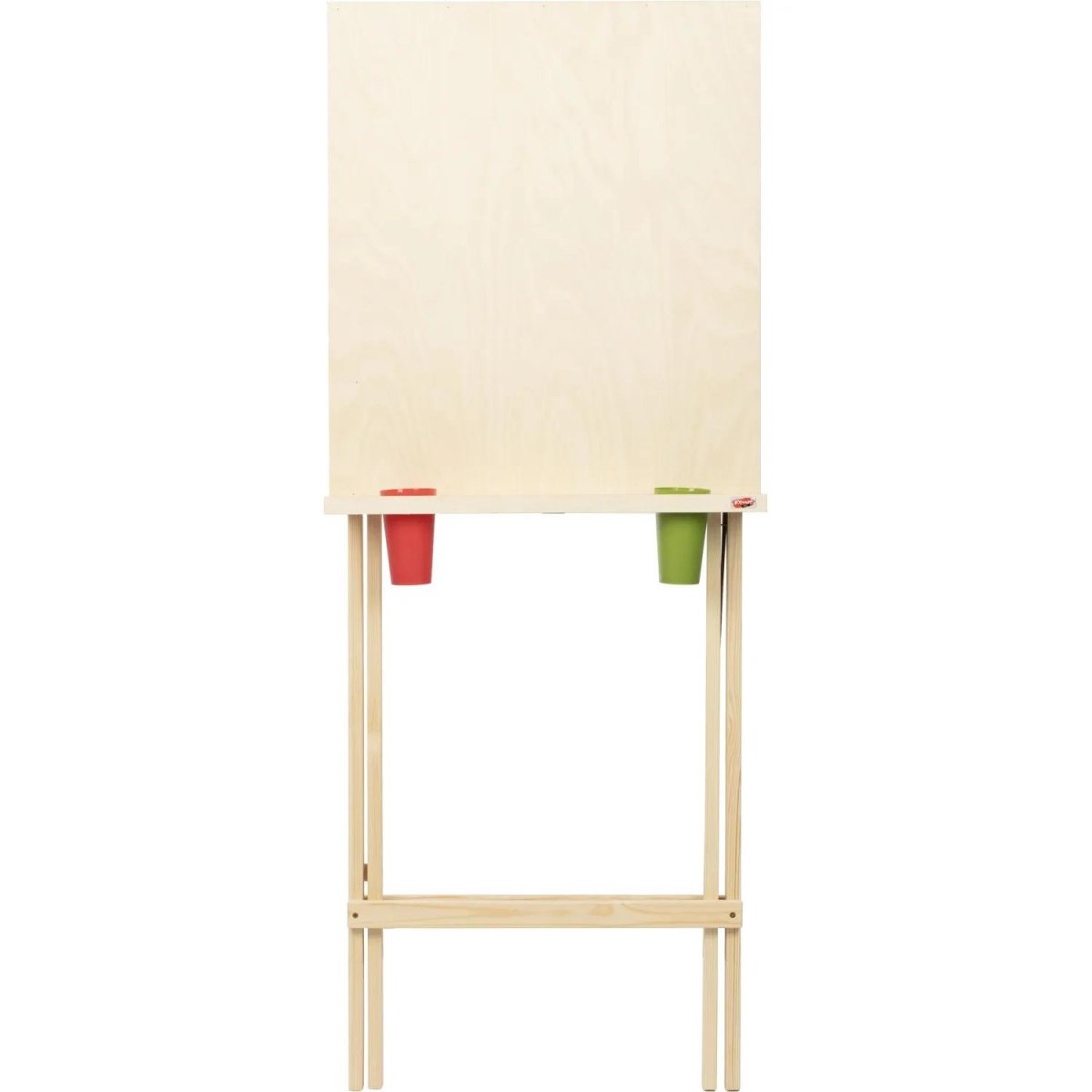 Мольберт напольный Хлопушка Комус Арт 60х135см, одностор., 2 стакана