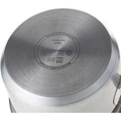 Сотейник 2л, нержавеющая сталь, тройное дно, d=175, h=103, индукция