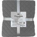 Покрывало 220х240 Теодора темно-серый,157632
