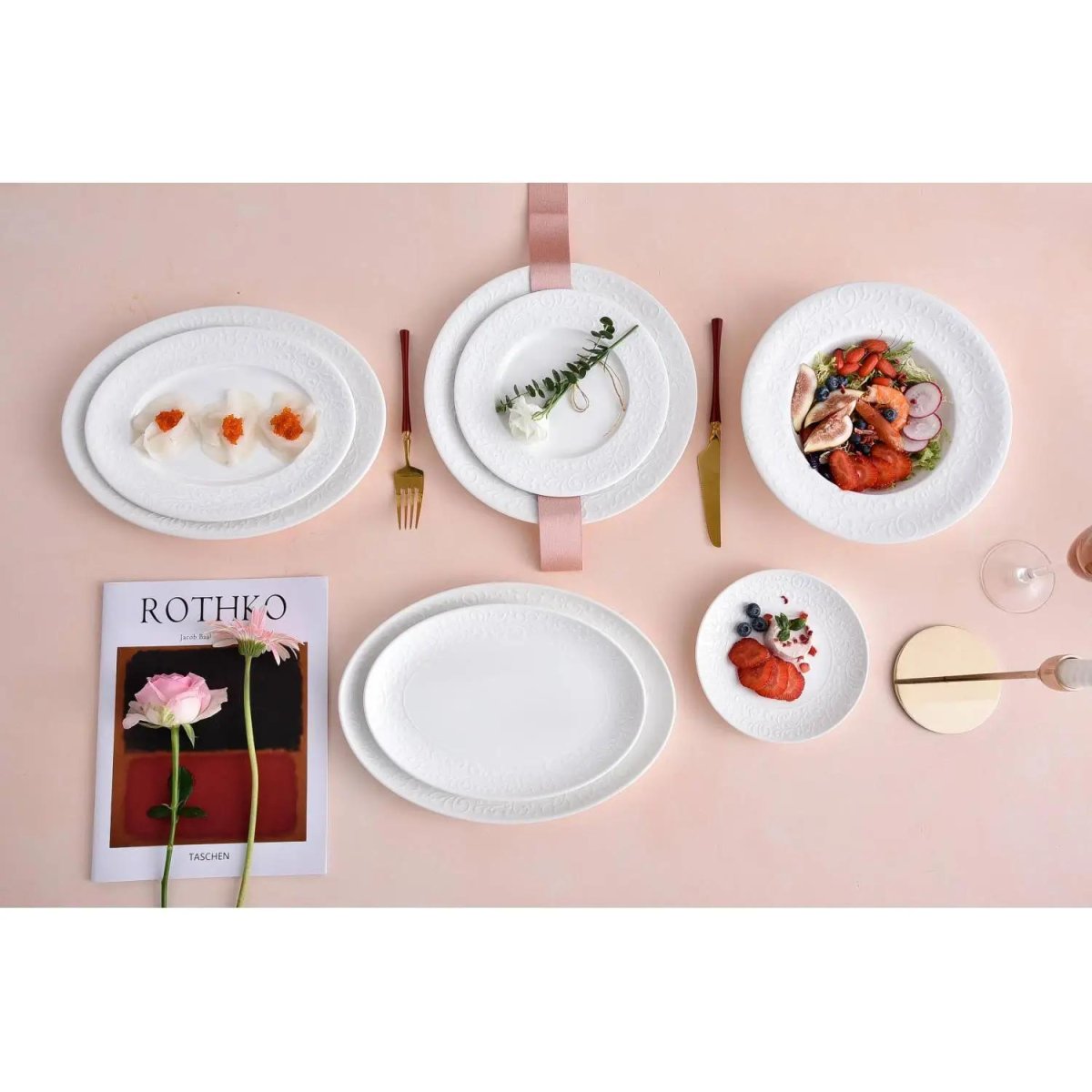 Тарелка обеденная TUDOR ENGLAND Joyce 25см,TU3587