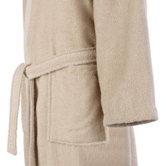 Халат Махровый Мужской  DELRAY Кимоно бежевый, XXL,300 гр/м2