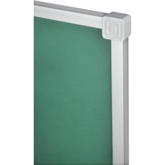 Доска магнитно-меловая 100х150см Attache лак, алюмин., рама