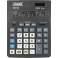 Калькулятор настольный Attache CDB1401-BK 14-разрядный черный 205x155x35 мм