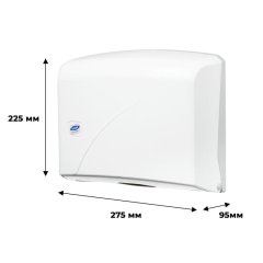 Диспенсер для полотенец лист Luscan Professional Zсложбелый
