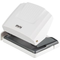 Дырокол до 20 листов, цвет белый