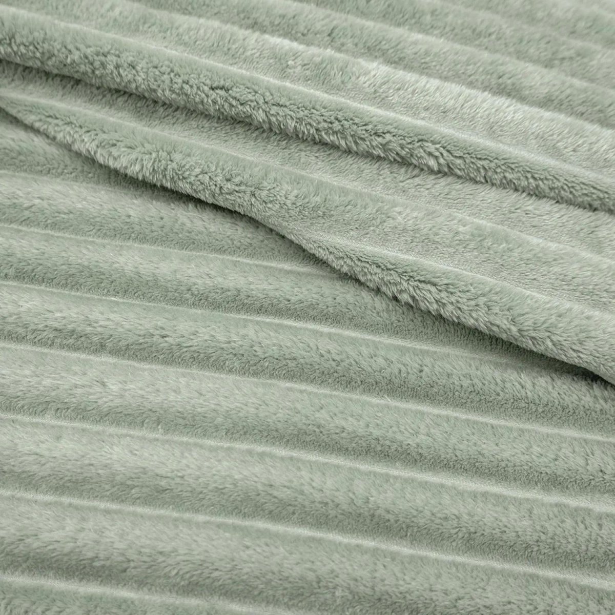 Покрывало 200х220 BRAVO Family велсофт Волна г/к №93 серо-олив в пакете